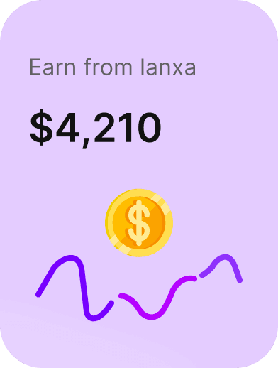 Earn from Lanxa